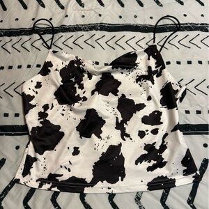 🎉4 for $20 SHEIN cow print Top